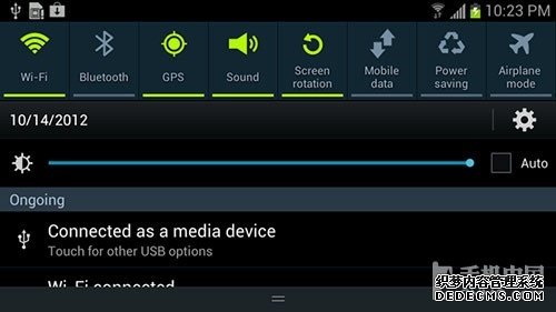 两个下拉通知栏 Android 4.2特性曝光 