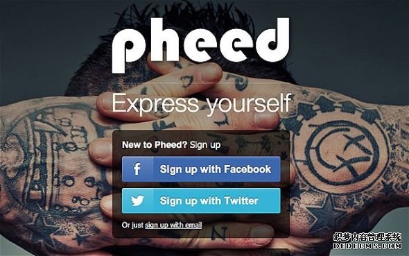 美国新兴社交网站Pheed